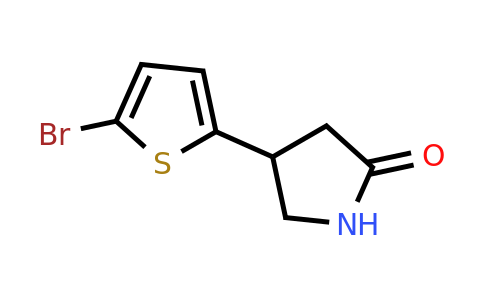 CAS 133933-69-4 | 4-(5-Bromothiophen-2-yl)pyrrolidin-2-one