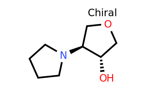 CAS 1339333-92-4 | rac-(3R,4S)-4-(pyrrolidin-1-yl)oxolan-3-ol