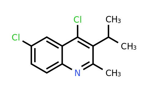 CAS 1339375-48-2 | 4,6-Dichloro-3-isopropyl-2-methylquinoline