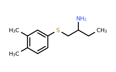 CAS 1339381-36-0 | 1-[(3,4-dimethylphenyl)sulfanyl]butan-2-amine
