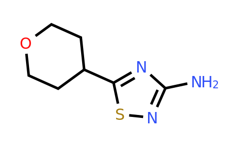 CAS 1339417-20-7 | 5-(oxan-4-yl)-1,2,4-thiadiazol-3-amine