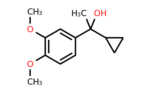 CAS 1339438-00-4 | 1-(3,4-Dimethoxyphenyl)-1-cyclopropyl ethanol