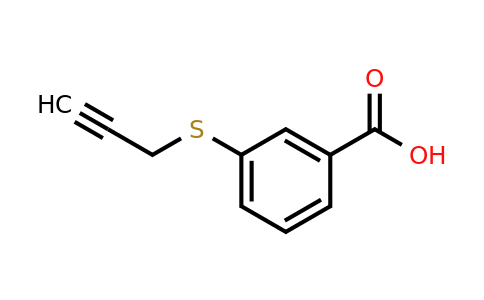 CAS 1339485-38-9 | 3-(prop-2-yn-1-ylsulfanyl)benzoic acid