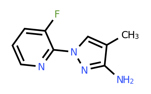 CAS 1339509-05-5 | 1-(3-fluoropyridin-2-yl)-4-methyl-1H-pyrazol-3-amine