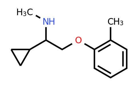 CAS 1339577-19-3 | 1-Cyclopropyl-N-methyl-2-(o-tolyloxy)ethanamine