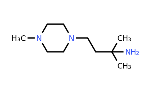 CAS 1339579-28-0 | 2-methyl-4-(4-methylpiperazin-1-yl)butan-2-amine