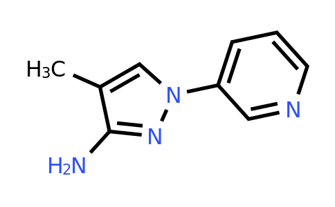 CAS 1339580-64-1 | 4-methyl-1-(pyridin-3-yl)-1H-pyrazol-3-amine