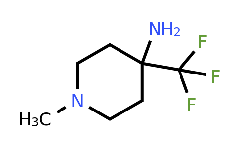 CAS 1339590-57-6 | 1-methyl-4-(trifluoromethyl)piperidin-4-amine