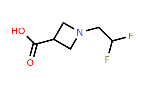 CAS 1339602-50-4 | 1-(2,2-difluoroethyl)azetidine-3-carboxylic acid