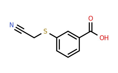 CAS 1339606-40-4 | 3-[(cyanomethyl)sulfanyl]benzoic acid
