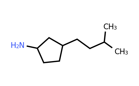 CAS 1339611-37-8 | 3-(3-methylbutyl)cyclopentan-1-amine