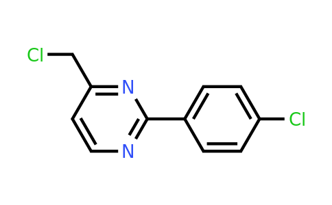 CAS 1339637-62-5 | 4-(chloromethyl)-2-(4-chlorophenyl)pyrimidine