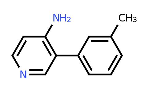 CAS 1339667-18-3 | 3-(m-Tolyl)pyridin-4-amine