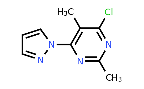 CAS 1339677-70-1 | 4-chloro-2,5-dimethyl-6-(1H-pyrazol-1-yl)pyrimidine