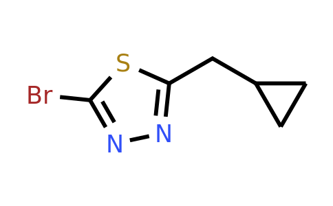 CAS 1339686-05-3 | 2-bromo-5-(cyclopropylmethyl)-1,3,4-thiadiazole