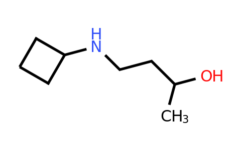 CAS 1339689-44-9 | 4-(cyclobutylamino)butan-2-ol