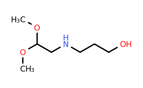 CAS 1339694-60-8 | 3-[(2,2-dimethoxyethyl)amino]propan-1-ol