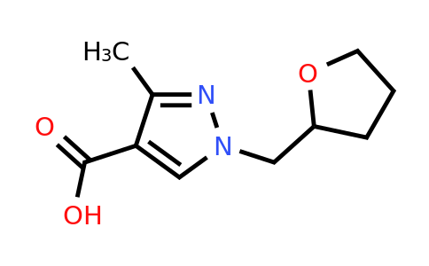 CAS 1339716-39-0 | 3-methyl-1-[(oxolan-2-yl)methyl]-1H-pyrazole-4-carboxylic acid