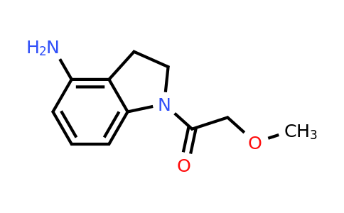 CAS 1339774-21-8 | 1-(4-amino-2,3-dihydro-1H-indol-1-yl)-2-methoxyethan-1-one