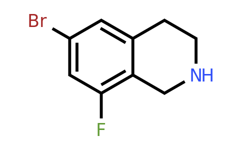 CAS 1339780-81-2 | 6-bromo-8-fluoro-1,2,3,4-tetrahydroisoquinoline