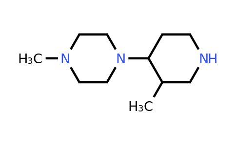 CAS 1339782-26-1 | 1-methyl-4-(3-methylpiperidin-4-yl)piperazine