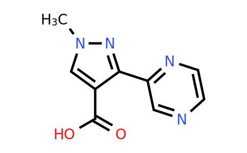CAS 1339822-86-4 | 1-methyl-3-(pyrazin-2-yl)-1H-pyrazole-4-carboxylic acid