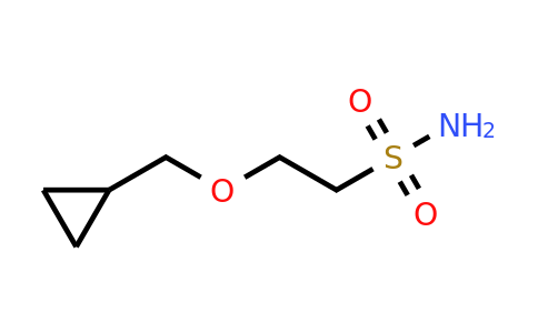 CAS 1339855-69-4 | 2-(cyclopropylmethoxy)ethane-1-sulfonamide