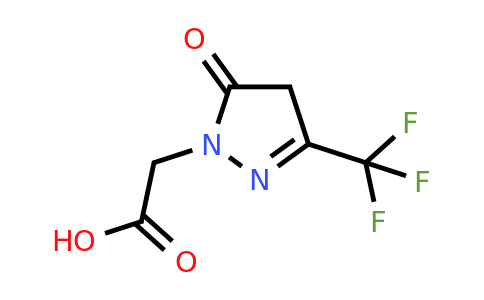 CAS 1339865-89-2 | 2-[5-oxo-3-(trifluoromethyl)-4,5-dihydro-1H-pyrazol-1-yl]acetic acid
