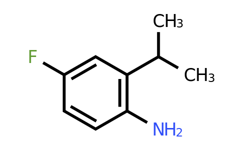 CAS 1339874-93-9 | 4-Fluoro-2-isopropylaniline