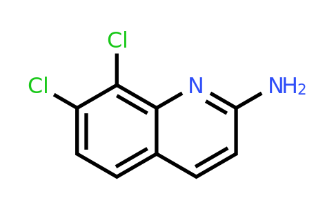 CAS 1339883-85-0 | 7,8-dichloroquinolin-2-amine