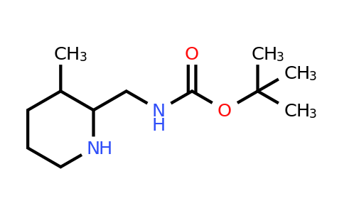 CAS 1339895-15-6 | tert-Butyl N-[(3-methylpiperidin-2-yl)methyl]carbamate