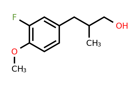 CAS 1339913-41-5 | 3-(3-fluoro-4-methoxyphenyl)-2-methylpropan-1-ol
