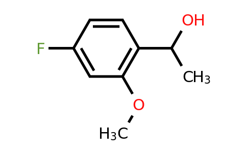 CAS 1339915-95-5 | 1-(4-Fluoro-2-methoxyphenyl)ethanol