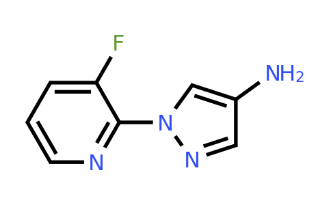 CAS 1339916-52-7 | 1-(3-fluoropyridin-2-yl)-1H-pyrazol-4-amine