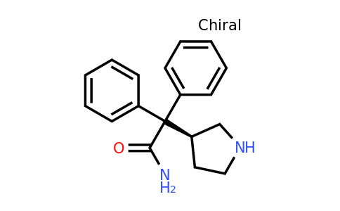 CAS 134002-25-8 | (S)-2,2-diphenyl-2-(pyrrolidin-3-yl)acetamide