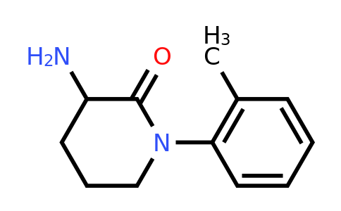 CAS 1340035-39-3 | 3-amino-1-(2-methylphenyl)piperidin-2-one