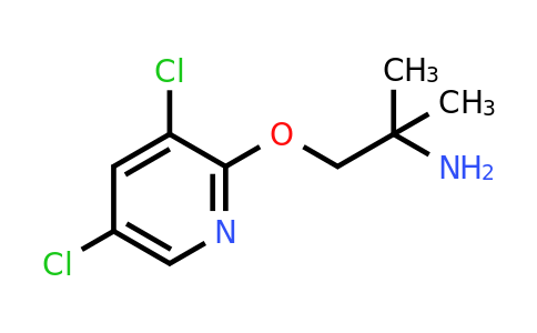 CAS 1340069-53-5 | 1-[(3,5-dichloro-2-pyridyl)oxy]-2-methyl-propan-2-amine