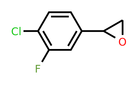 CAS 1340088-22-3 | 2-(4-chloro-3-fluorophenyl)oxirane