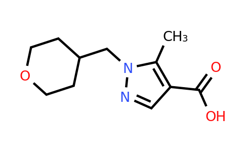 CAS 1340093-64-2 | 5-methyl-1-[(oxan-4-yl)methyl]-1H-pyrazole-4-carboxylic acid