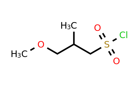 CAS 1340102-86-4 | 3-methoxy-2-methylpropane-1-sulfonyl chloride