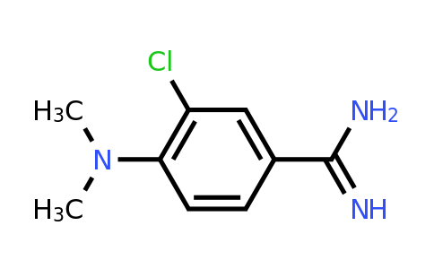CAS 1340120-02-6 | 3-chloro-4-(dimethylamino)benzene-1-carboximidamide