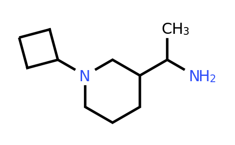 CAS 1340185-77-4 | 1-(1-cyclobutylpiperidin-3-yl)ethan-1-amine