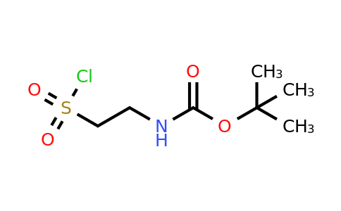 CAS 134019-73-1 | Tert-butyl 2-(chlorosulfonyl)ethylcarbamate