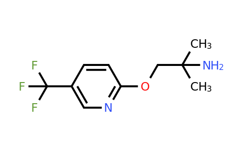 CAS 1340191-15-2 | 2-methyl-1-[[5-(trifluoromethyl)-2-pyridyl]oxy]propan-2-amine