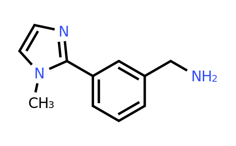 CAS 1340222-63-0 | [3-(1-methyl-1H-imidazol-2-yl)phenyl]methanamine