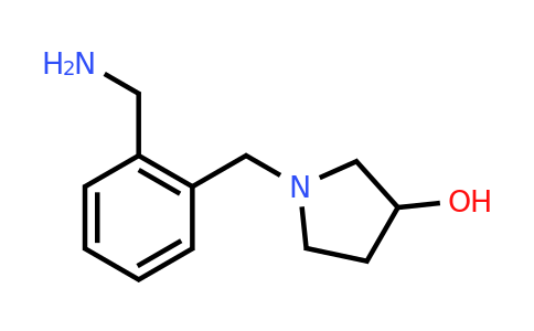 CAS 1340306-85-5 | 1-{[2-(aminomethyl)phenyl]methyl}pyrrolidin-3-ol