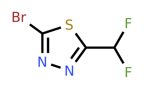CAS 1340313-49-6 | 2-bromo-5-(difluoromethyl)-1,3,4-thiadiazole