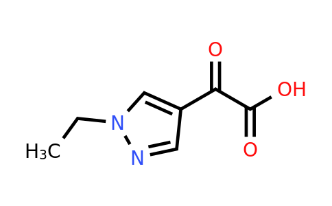 CAS 1340341-61-8 | 2-(1-ethyl-1H-pyrazol-4-yl)-2-oxoacetic acid