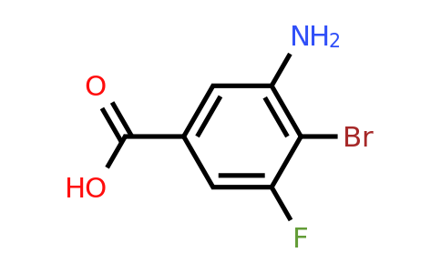 CAS 1340341-79-8 | 3-amino-4-bromo-5-fluorobenzoic acid