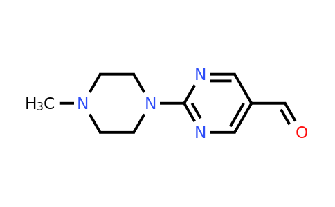 CAS 1340381-82-9 | 2-(4-methylpiperazin-1-yl)pyrimidine-5-carbaldehyde